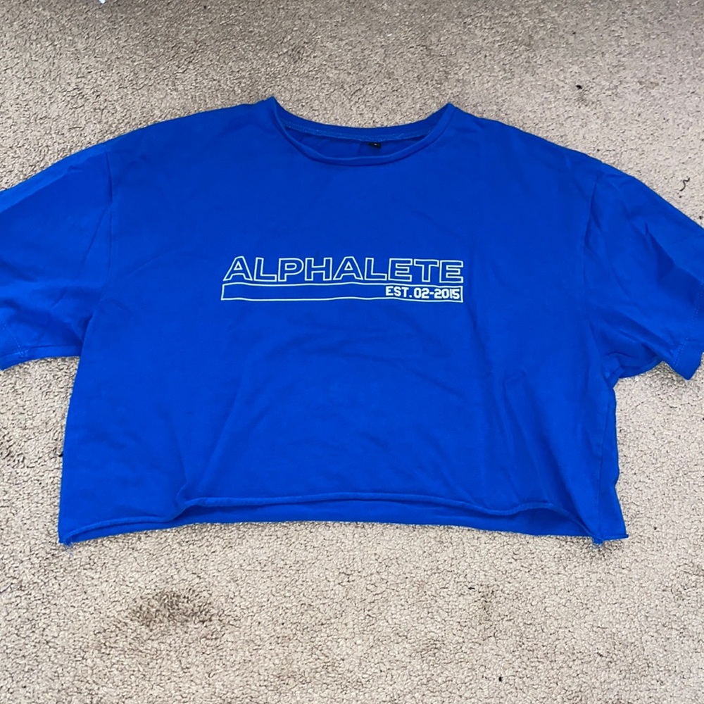 Alphalete Crop Tee